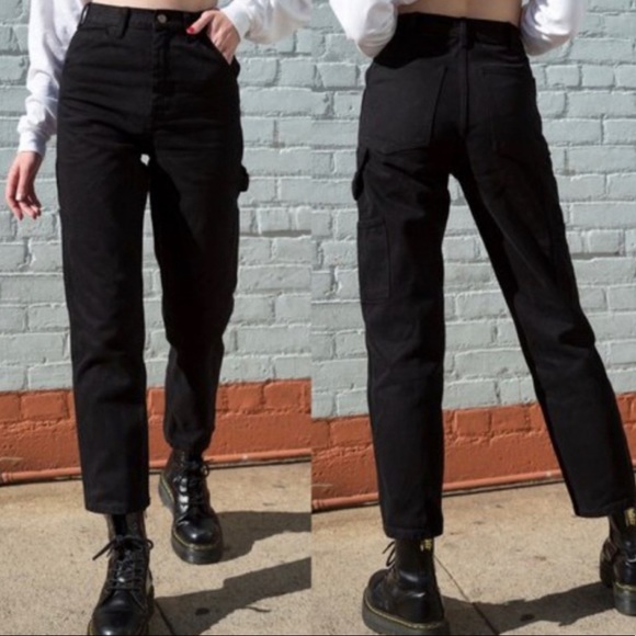 Brandy Melville Pants - JOHN GALT || Black Cargo Pants
